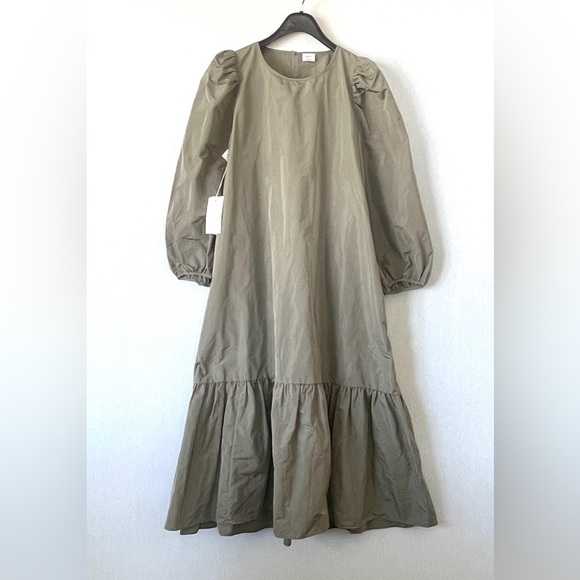 Aritzia Wilfred Sedona Taffeta Dress - Picture 4 of 12